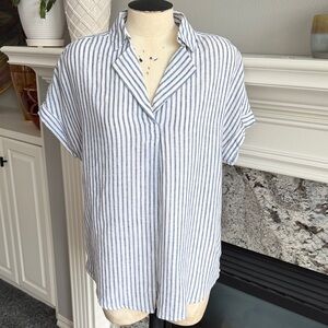 Beachlunchlounge linen/cotton top